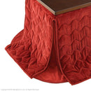 こたつ布団 単品 掛け布団のみ コタツ掛布団 対応天板サイズ105×80cm ダイニングコタツ用 撥水 洗える 洗濯機 丸洗い リバーシブル コタツテーブル本体別売り 【納期A】【mst-21101603】