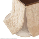 こたつ布団 単品 掛け布団のみ コタツ掛布団 対応天板サイズ135×80cm ダイニングコタツ用 撥水 洗える 洗濯機 丸洗い リバーシブル コタツテーブル本体別売り 【納期A】【mst-21101604】