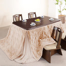 こたつ布団 単品 掛け布団のみ コタツ掛布団 対応天板サイズ150×90cm ダイニングコタツ用 撥水 洗える 洗濯機 丸洗い リバーシブル コタツテーブル本体別売り 【納期A】【mst-21101605】