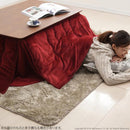コタツ布団 単品 掛け布団のみ こたつ掛布団 対応天板サイズ120×80cm リビングコタツ用 撥水 洗える 洗濯機 丸洗い リバーシブル コタツテーブル本体別売り 【納期A】【mst-21101614】