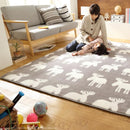 ラグ 2畳用 単品 カバーのみ 186×186cm 正方形 ホットカーペット用カバー マット 北欧 おしゃれ 床暖房対応 洗える ウォッシャブル ホットカーペット本体別売り 【納期A】【mst-21101631】