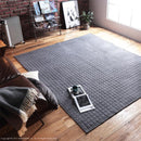 ラグ 2畳用 単品 カバーのみ 185×185cm ホットカーペット用カバー マット 北欧 無地 軽い 軽量 床暖房対応 洗える ブラウン グレー ホットカーペット別売り 【納期A】【mst-21101838】