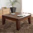 コタツテーブル 単品 こたつ テーブル 80×80cm 正方形 和風 重厚感 高級 日本製 継ぎ脚 高さ変更 調整 調節 薄型 北欧 センターテーブル 和室 モダン おしゃれ 【納期A】【mst-41200210】