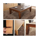 コタツテーブル 単品 こたつ テーブル 120×80cm 長方形 和風 重厚感 高級 日本製 継ぎ脚 高さ変更 調整 調節 薄型 北欧 センターテーブル 和室 モダン おしゃれ 【納期A】【mst-41200214】