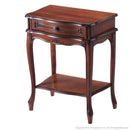 サイドチェスト コンソールテーブル 棚 収納 チェスト 1段 引き出し 猫脚 ヨーロピアン 中世 ヨーロッパ アンティーク調 レトロ 高級感 クラシック イタリア製 【納期A】【mst-42200017】