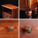 チェスト 棚 収納 ラック 引き出し 3段 オープンラック ヨーロピアン 中世 ヨーロッパ アンティーク調 レトロ 高級感 クラシック 完成品 イタリア製 【納期A】【mst-42200018】