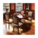 ダイニングチェア 1脚 単品 椅子 チェアー ひじ無し 肘掛けなし 猫脚 北欧 ヨーロピアン おしゃれ 高級 上質 優美 装飾 彫刻 クラシック アンティーク調 レトロ 【納期A】【mst-42200026】