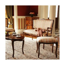 スツール 椅子 腰掛け 猫脚 ヨーロピアン おしゃれ 装飾 彫刻 デザイン 柄 ストライプ 花柄 天然木製 完成品 高級 インポート イタリア製 玄関 リビング 応接室 【納期A】【mst-42200038】