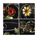 プランターラック プランタースタンド 2段 ヨーロピアン 中世 クラシック 北欧 西洋 エレガント 高級感 クラシック レトロ 花 植物 ツタ 装飾 輸入 イタリア製 【納期A】【mst-42200058】