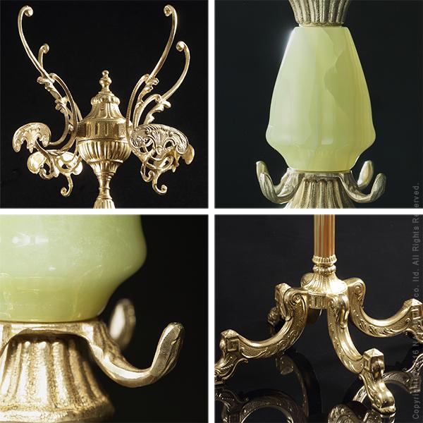 アンティーク 真鍮コートスタンド ポールハンガー クラシック