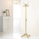 コートハンガー ハンガー ポール ラック スタンド 真鍮 ヨーロピアン 中世 クラシック エレガント 高級感 クラシック アンティーク調 装飾 輸入品 イタリア製 【納期A】【mst-42200110】