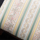 スツール 高級家具 インポート 輸入品 イタリア製 座面 コイルスプリング 椅子 腰掛け 猫脚 彫刻 ヨーロピアン おしゃれ 無地 花柄 ストライプ 天然木製 完成品 【納期A】【mst-42200155】