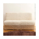 ソファカバー ソファーカバー 生地 カバー 2人掛け用 アームなし 肘掛け無し 無地 おしゃれ ヨーロピアン ストレッチ 伸びる 伸縮 高級感 洗える ソファ別売 【納期B】【mst-61000002】