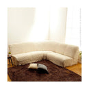 ソファカバー ソファーカバー 生地 カバー コーナーソファ用 アームなし 肘掛け無し 無地 おしゃれ ストレッチ 伸縮 高級感 洗える イタリア製 ソファ別売 【納期B】【mst-61000004】