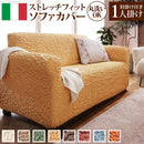 ソファカバー ソファーカバー 生地 カバー 1人掛け用 アームあり 肘掛けあり 無地 おしゃれ ヨーロピアン ストレッチ 伸びる 伸縮 高級感 洗える ソファ別売 【納期B】【mst-61000005】