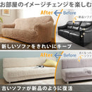 ソファカバー ソファーカバー 生地 カバー 3人掛け用 アームあり 肘掛けあり 無地 おしゃれ ヨーロピアン ストレッチ 伸びる 伸縮 高級感 洗える ソファ別売 【納期B】【mst-61000007】