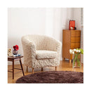 ソファーカバー 生地のみ カバー単品 一人掛け用 ソファカバー 一体型用 肘かけ一体型 無地 おしゃれ ストレッチ 伸縮 高級感 洗える イタリア製 ソファ別売 【納期B】【mst-61000009】