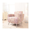 ソファカバー ソファーカバー 生地 1人掛け用 アームあり ひじ掛けあり 花柄 ガーリー 高級感 上品 おしゃれ ヨーロピアン ストレッチ 伸縮 洗える ソファ別売 【納期B】【mst-61000166】