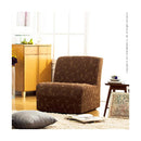 ソファカバー ソファーカバー 生地 一人掛け用 アームなし ひじ掛けなし 植物柄 ツタ 蔦 葉っぱ ナチュラル おしゃれ ストレッチ 伸縮 伸びる 洗える ソファ別売 【納期B】【mst-61000203】