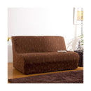 ソファカバー ソファーカバー 生地 二人掛け用 アームなし ひじ掛けなし 植物柄 ツタ 蔦 葉っぱ ナチュラル おしゃれ ストレッチ 伸縮 伸びる 洗える ソファ別売 【納期B】【mst-61000204】