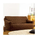 ソファカバー ソファーカバー 生地 三人掛け用 アームあり ひじ掛け付き 植物柄 ツタ 蔦 葉っぱ ナチュラル おしゃれ ストレッチ 伸縮 伸びる 洗える ソファ別売 【納期B】【mst-61000208】