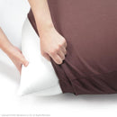 ビーズクッション用カバー ミニサイズ用 カバー単品 洗える グリーン 緑 オレンジ ブラック 黒 ブラウン 茶色 無地 ウォッシャブル 中身クッション別売り 【納期B】【mst-61500046】