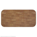 ラグ 1畳用 単品 カバーのみ 約200×100cm マット 北欧 木目 ウッド調 塩ビ 防水 撥水 床材 傷防止 フローリング 保護 日本製 抗菌 防カビ 床暖房対応 【納期A】【mst-61600001】