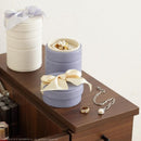 ジュエリーボックス 小さい 小型 かわいい おしゃれ アクセサリーBOX 3段 アクセサリーケース 収納箱 コンパクト 指輪 リング ネックレス 腕時計 ピアス 【納期B】【mst-a0800021】