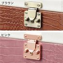 コスメボックス 鏡つき ミラー付き コスメケース メイクケース 化粧品 収納箱 大容量 取っ手付き 化粧水ボトル 立てて入る 小分け 仕切り おしゃれ 使いやすい 【納期A】【mst-a0800028】