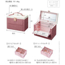 コスメボックス 鏡つき ミラー付き コスメケース メイクケース 化粧品 収納箱 大容量 取っ手付き 化粧水ボトル 立てて入る 小分け 仕切り おしゃれ 使いやすい 【納期A】【mst-a0800028】