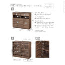 キャビネット 幅90cm 収納棚 引き出し A4サイズ FAX台 ファックス棚 電話台 プリンター台 扉つき コード 配線 スッキリ 整理 背面収納 木目 北欧 おしゃれ 【納期A】【mst-f0800454】