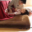 ホットカーペット カバー 2点セット 1畳用 約190x100cm 長方形 ホットカーペット本体 ラグ マット 厚み 極厚 ボリューム クッション性 ふかふか おしゃれ 北欧 【納期A】【mst-i-2000073】