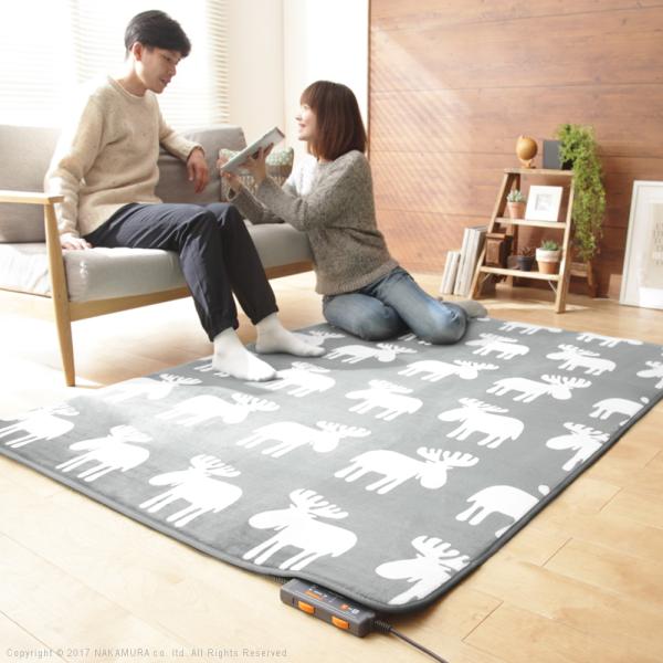 ホットカーペットカバー 185×130cm ホットカーペット本体セット