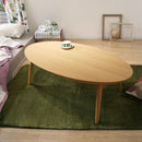 コタツテーブル 単品 こたつ 楕円形 丸型 長方形 フラットヒーター 薄型 スリム 北欧 センターテーブル リビングテーブル おしゃれ 折りたたみ 折り畳み 【納期A】【mst-i-3301053】