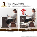 こたつセット デスクこたつ 1人用コタツ こたつ掛け布団 掛布団 椅子 チェア 回転式 いす セット デスク 机 おしゃれ 便利 使いやすい ひとり暮らし 1人暮らし 【納期A】【mst-i-3302453】