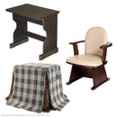 こたつセット デスクこたつ 1人用コタツ こたつ掛け布団 掛布団 椅子 チェア 回転式 いす セット デスク 机 おしゃれ 便利 使いやすい ひとり暮らし 1人暮らし 【納期A】【mst-i-3302453】