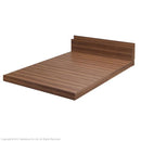 ベッドフレーム 単品 フレームのみ セミダブル 連結可能 接続 繋げられる ヘッドボード コンセント 2口 北欧 ナチュラル 木目 シンプル マットレス別売 布団別売 【納期A】【mst-i-3500264】