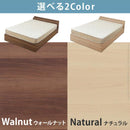 ベッドセット ベッドフレーム マットレス付き ダブル 【納期A】【mst-i-3500284】