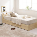 ベッドセット ベッドフレーム マットレス付き ダブル 【納期A】【mst-i-3500284】