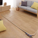 ホットカーペット カバー 2点セット 1畳用 約200x100cm ホットカーペット本体 ラグ マット クッションフロア 木目柄 北欧 デザイン フローリング おしゃれ 【納期A】【mst-i-5200001】