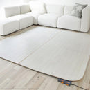 ホットカーペット カバー 2点セット 2畳用 約200x200cm ホットカーペット本体 ラグ マット クッションフロア 木目柄 北欧 デザイン フローリング おしゃれ 【納期A】【mst-i-5200002】