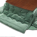 こたつセット コタツテーブル 105×75cm 長方形 掛け布団 こたつ布団 シンプル 無地 撥水 リバーシブル おしゃれ 【納期A】【mst-i-5700266】