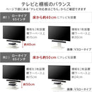 WALL専用 サウンドバー棚板 M ( WALLテレビスタンド シリーズ V2 V3 V5 S1 対応 ) テレビスタンド別売り 【納期A】【mst-m0500150】