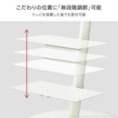 WALL専用 レコーダー棚板 ( A2 ロー anata IRO レギュラー ハイ 対応 ) テレビスタンド別売り 【納期A】【mst-m0500216】