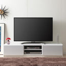 テレビ台 幅 150cm テレビボード ローボード TV台 TVボード 北欧 おしゃれ 背面収納 すっきり コード 配線 隠す キャスター 引き出し 可動棚 オープン 木目調 【納期A】【mst-m0600002】