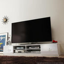 テレビ台 幅 180cm テレビボード ローボード TV台 TVボード 北欧 おしゃれ 背面収納 コード 配線 隠す キャスター付き 引出し 可動棚 オープン収納 木目調 【納期A】【mst-m0600003】