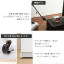 テレビ台 幅 180cm テレビボード ローボード TV台 TVボード 北欧 おしゃれ 背面収納 コード 配線 隠す キャスター付き 引出し 可動棚 オープン収納 木目調 【納期A】【mst-m0600003】