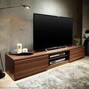 テレビボード TVボード 幅 180cm ローボード テレビ台 北欧 おしゃれ 背面収納 すっきり コード 配線 隠し 可動棚 収納 木目調 白 ホワイト 黒 ブラック 茶色 【納期A】【mst-m0600076】