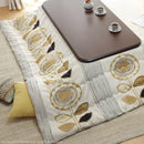 こたつセット コタツテーブル こたつ掛布団 掛け布団 80×80cm 正方形 北欧 石英管ヒーター 継ぎ脚 高さ 変更 調整 調節 折りたたみ 折り畳み 折れ脚 おしゃれ 【納期B】【mst-n11100243】