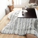 こたつセット コタツテーブル こたつ掛布団 掛け布団 108×75cm 長方形 北欧 フラットヒーター 薄型 継ぎ脚 高さ 変更 調整 調節 折りたたみ 折り畳み 折れ脚 【納期B】【mst-n11100370】